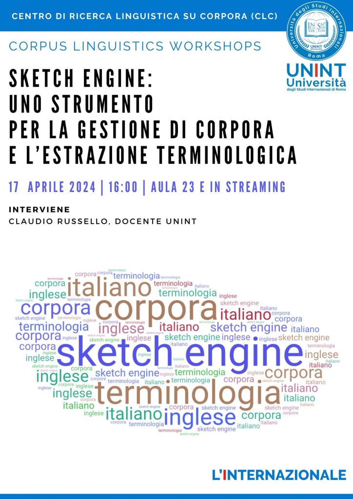 Sketch Engine: uno strumento per la gestione di corpora e l’estrazione terminologica